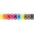 Boucle à clic 11 mm couleurs mélangées 10 pcs Boucle à clic 11 mm couleurs mélangées 10 pcs