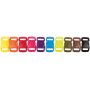 Boucle  clic 11 mm couleurs mlanges 10 pcs