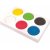 Rondelles de couleurs en palette - Ø 44 mm 6 couleurs Rondelles de couleurs en palette - Ø 44 mm 6 couleurs