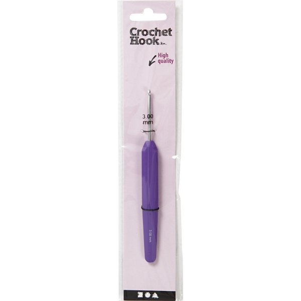Crochet - violet - no. 3