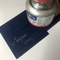 Image client Encre de calligraphie W&N 30ml - Argent (métallique) Encre Dip
