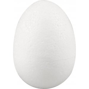 Oeufs en polystyrène - blanc - H7 cm - 50 pcs Oeufs en polystyrène - blanc - H7 cm - 50 pcs