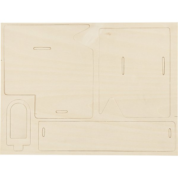 Figurine de construction 3D - Maison avec rampe