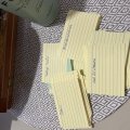 Image client Carte à écrire - A8 lignée