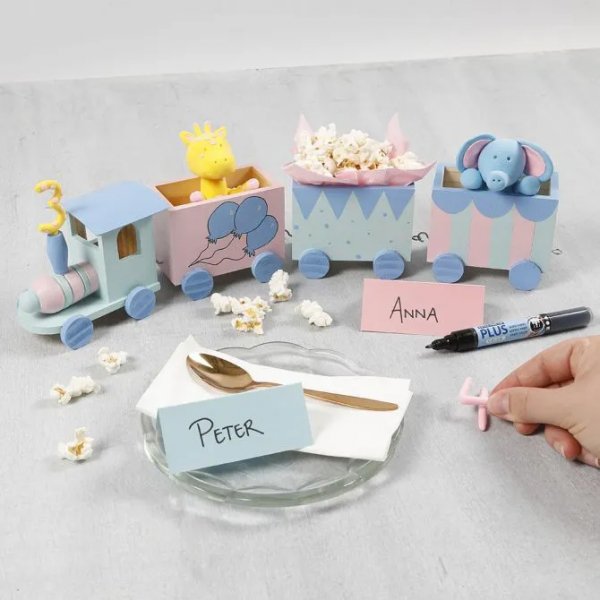 Train avec wagon - Bois Train avec wagon - Bois