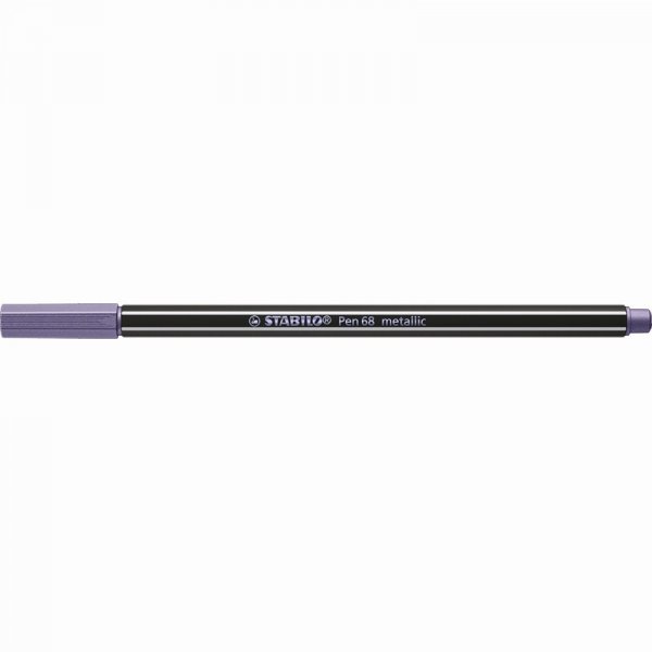 Stylo fibre Pen 68 Mtallis - Violet