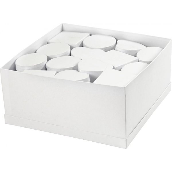 Cendriers - blanc - 27 pcs