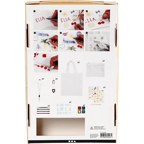 Ensemble de matriel - Cratif avec des textiles