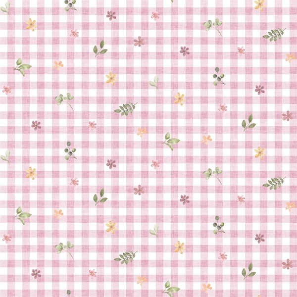 Toile cire textile Tuva rose