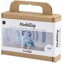 Mini kit de modlisation DIY, bleu clair, Monster Bobby