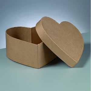 Boîte 12 x 5,5 cm - coeur, M Boîte 12 x 5,5 cm - coeur, M