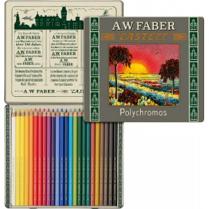 Coffret de crayons de couleur Polychromos 111ème anniversaire - 24 crayons Coffret de crayons de couleur Polychromos 111ème anniversaire - 24 crayons