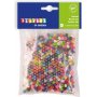 La perle tube avec plaque 1 000 pices 10 couleurs