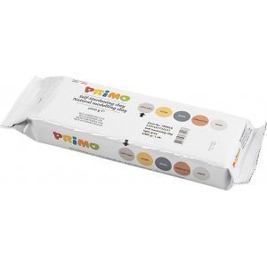Argile auto-durcissante - gris clair - 1000 g Argile auto-durcissante - gris clair - 1000 g