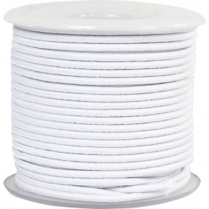 Cordon élastique 2 mm - blanc - 25 m Cordon élastique 2 mm - blanc - 25 m