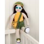 Patron au crochet - Haut, short, chapeau, sac et chaussures au crochet pour la poupe