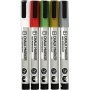 Marqueurs  craie - couleurs mtalliques - 5 pcs