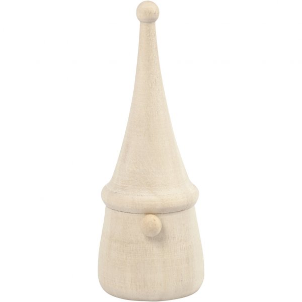 Figurine en bois - Elfe - 8cm