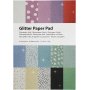 Papier paillet en blocs - A4 - 30 feuilles