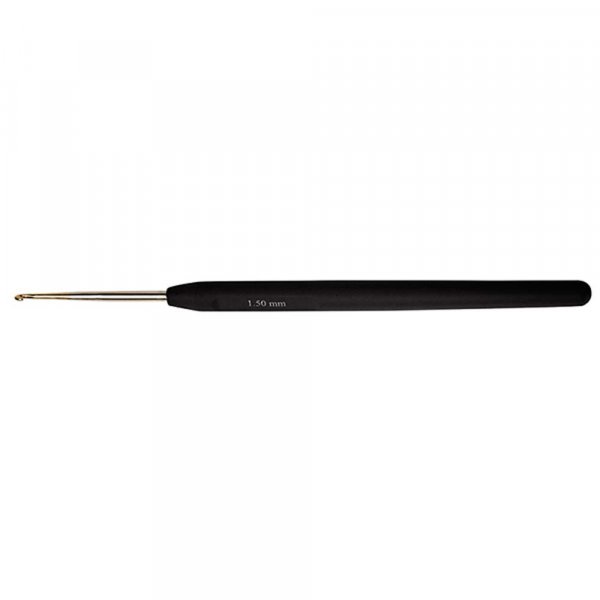 Crochets avec poigne souple noire - Acier