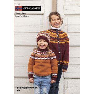 Catalogue de patrons Viking Barn (2115) - Laine des Highlands Catalogue de patrons Viking Barn (2115) - Laine des Highlands