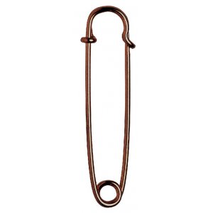 Epingle à Kilt laiton 76mm laqué bronze 1 pc Epingle à Kilt laiton 76mm laqué bronze 1 pc