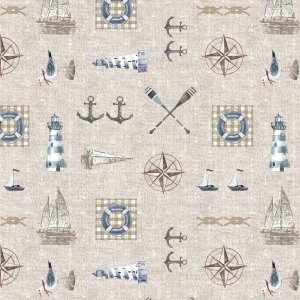 Tissu pour rideau frégate 08 beige Tissu pour rideau frégate 08 beige