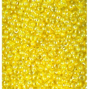 Rocailles irisées - jaune tendre Rocailles irisées - jaune tendre