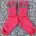Image client Sox 50g - Rose/rouge (06)