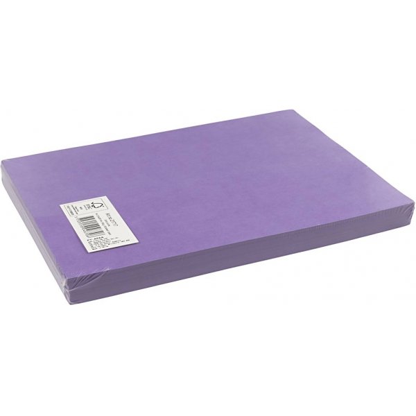 Carton coloré - violet - A4 - 180 g - 100 feuilles Carton coloré - violet - A4 - 180 g - 100 feuilles