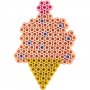 NABBI BioBeads Plaque  perles - toile - 9,8x9,8 cm - 1 pc