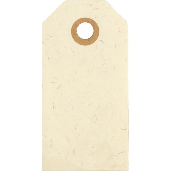 Marqueurs Manille - crme - 4 x 8 cm - 20 pcs