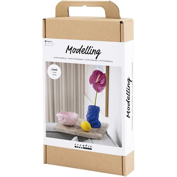 Kit DIY Modelage, Vase et bol Kit DIY Modelage, Vase et bol