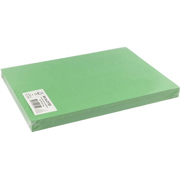 Carton color - vert herbe - A4 - 180 g - 100 feuilles