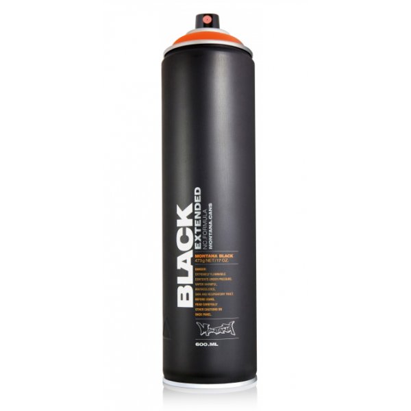 Peinture arosol Montana Noir 600ml (plusieurs choix de couleurs diffrentes)