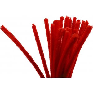 Cure-pipe - 9 mm - rouge - 25 pcs Cure-pipe - 9 mm - rouge - 25 pcs