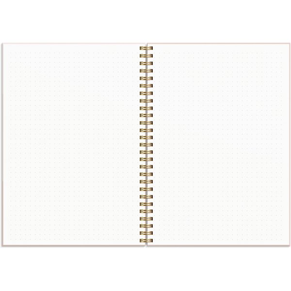 Calendrier 24/25 - Life Planner Rose Horizontal