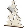 Sapin de Noël aux étoiles - 14,7 x 19,6 cm