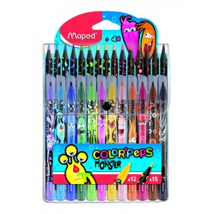 Set de feutres - Maped - Monster design Set de feutres - Maped - Monster design