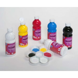 Couleurs scolaires L&B Glossy 500 ml - 6 Couleurs Couleurs scolaires L&B Glossy 500 ml - 6 Couleurs