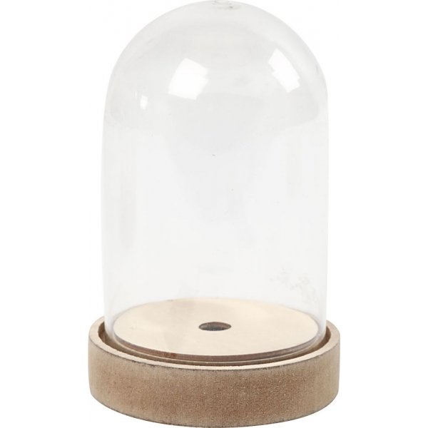 Coupe sur socle en bois - 8 cm