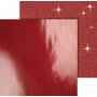 Papier design Vivi Gade - rouge - 2 feuilles