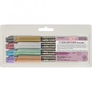 Stylos pinceaux ZIG Fudebiyori Color set - 8 stylos Stylos pinceaux ZIG Fudebiyori Color set - 8 stylos