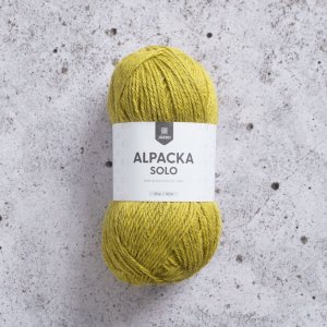 Alpaga Solo 50g - Jaune passion Alpaga Solo 50g - Jaune passion