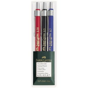 Ensemble de stylos à bille Faber-Castell Tk-Fine - 3 stylos Ensemble de stylos à bille Faber-Castell Tk-Fine - 3 stylos