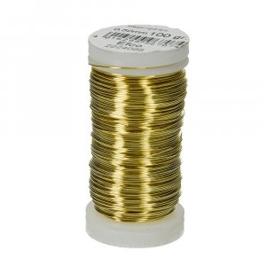 Fil de laiton 0,50 mm - 100 g Fil de laiton 0,50 mm - 100 g