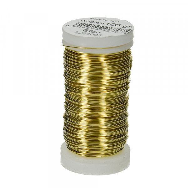 Fil de laiton 0,50 mm - 100 g