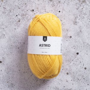 Astrid 50g - Jaune canari Astrid 50g - Jaune canari