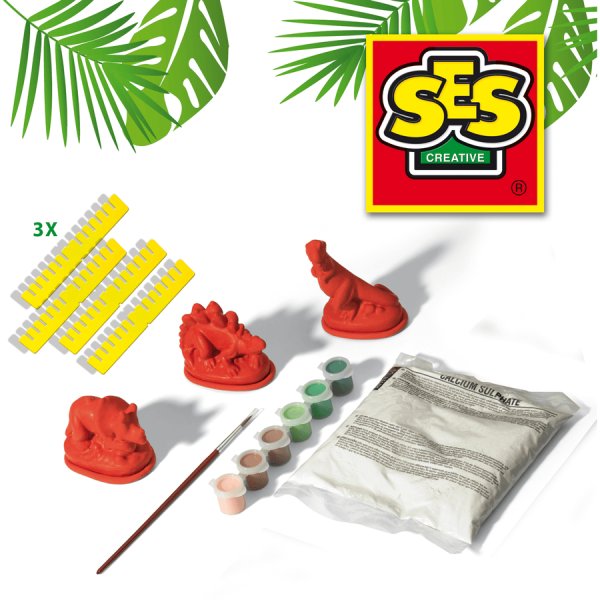 Couler et peindre des dinosaures Couler et peindre des dinosaures