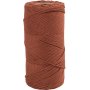 Fil macram - orange brl - 2 mm - 198 m